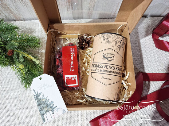 Komplekts ar Ziemassvētku kafiju 04